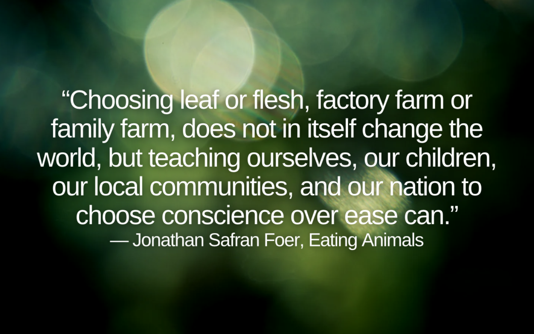 VeganWire BookBites: “Eating Animals” by Jonathan Safran Foer